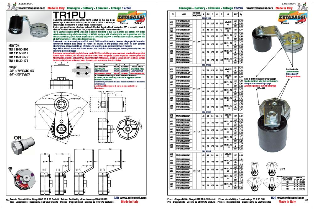 TENSOR DE CORREA ROTATIVO